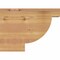 Ekena Millwork Alpine Smooth Rafter Tail, Western Red Cedar, 3 1/2"W x 12"H x 16"L RFT04X12X16ALP00SWR - alternate 4